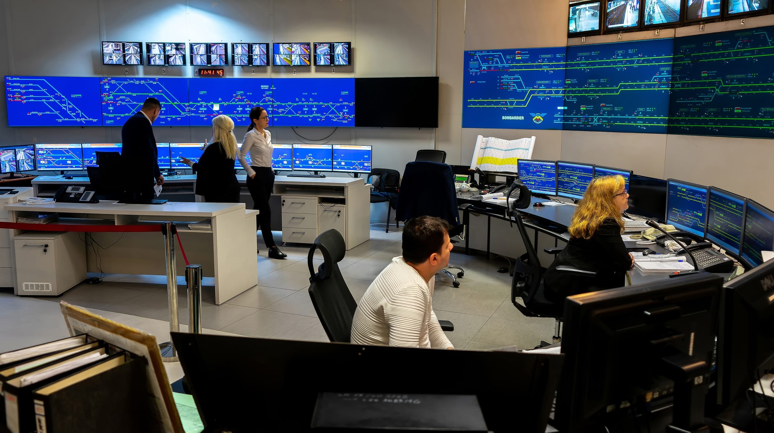 railway control room railway control room